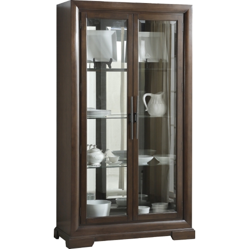 Selma Curio Cabinet in Tobacco